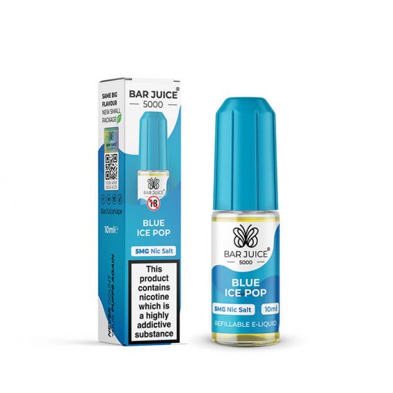 Bar Juice 5000 - Blue Ice Pop Nic Salt E-Liquid - 10ml - 20mg